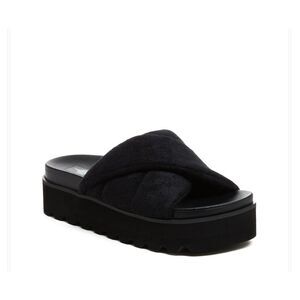 Rocket dog Black Breeze Atlanta Black Slide Sandal Size 8 New in Box